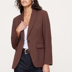Banana Republic, size 10p  Chocolate Blazer